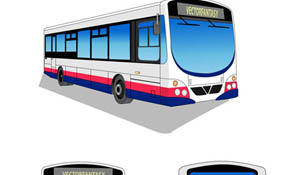 City Bus Free Vector